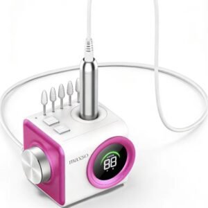 OLYNAIL 88 Pro waterproof nail drill with multi bits and smart digital display