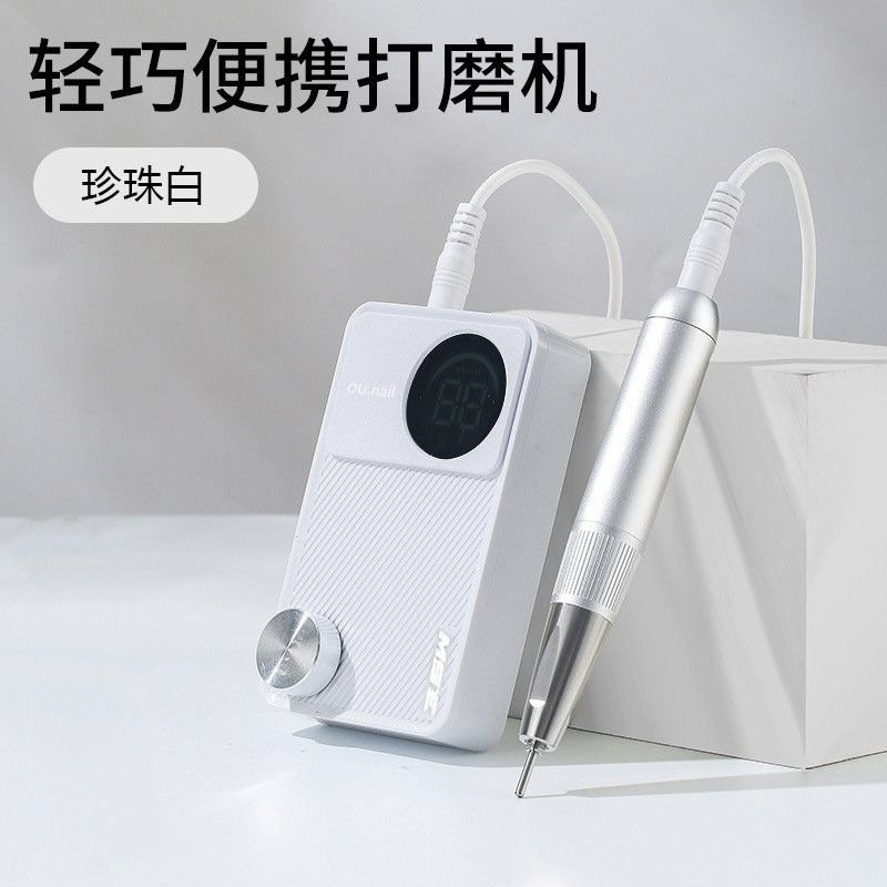 High-speed motor – noise reduction, no vibration, one‑step filing and cuticle removal