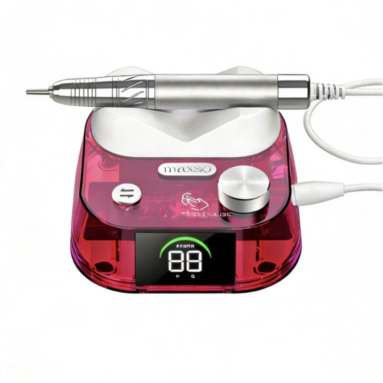 Professional nail drill with accurate speed regulation – 3500 RPM brushless motor